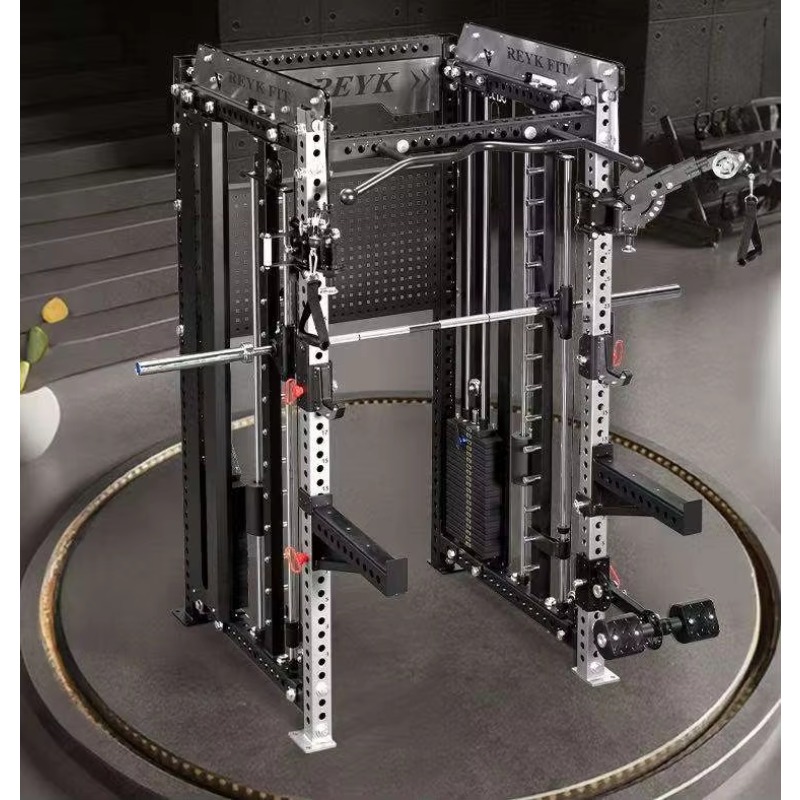 Home Gym With Leg Press - YTYIN Multi Functional Smith Machine Station