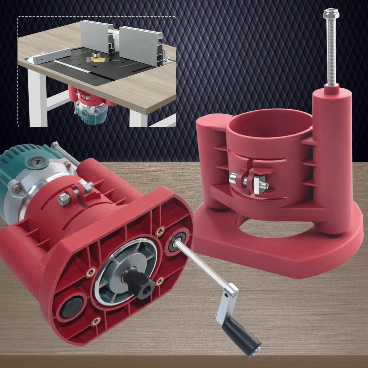 Pull Up Bar Tower - Precision Router Lift -Router Table Lift