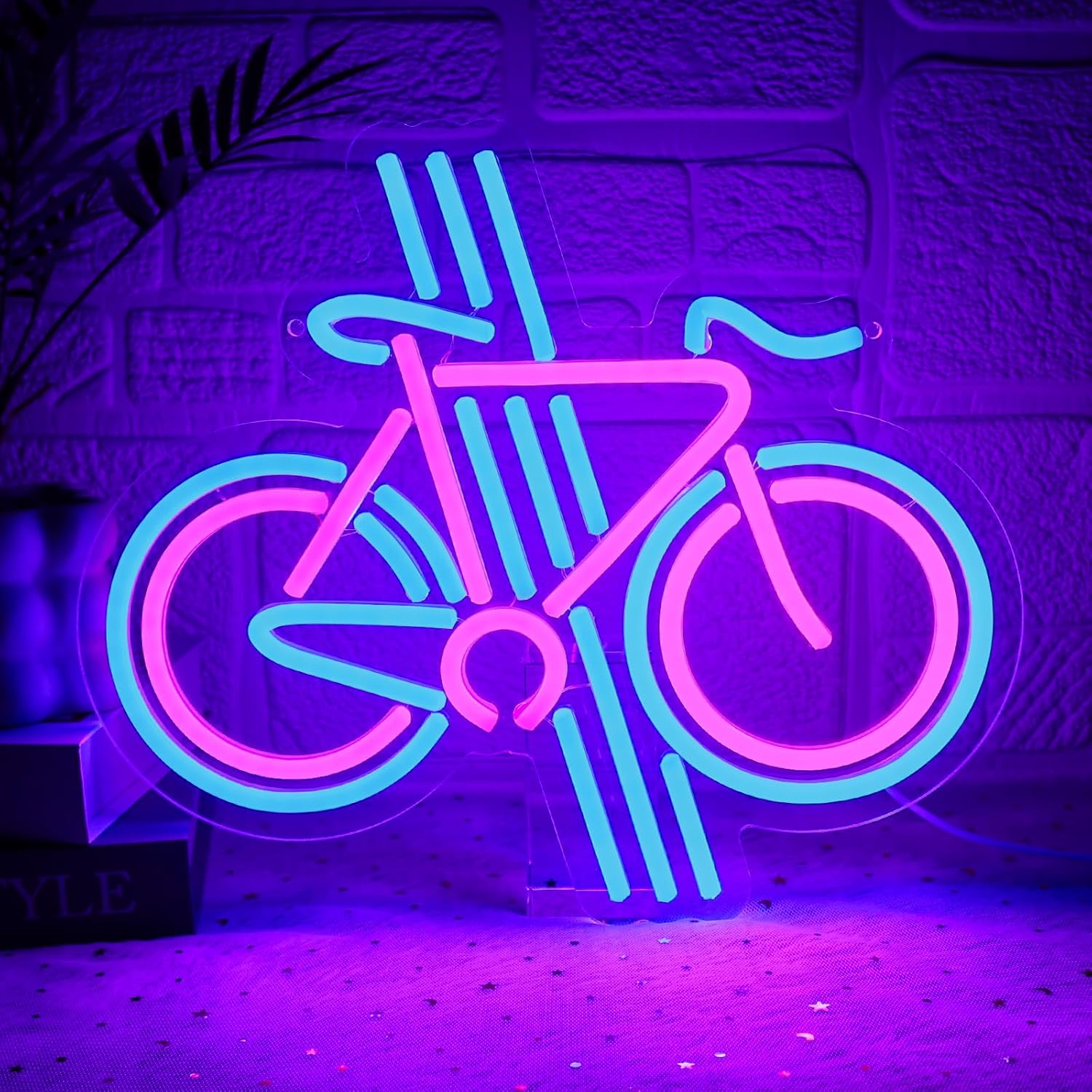 Home Gym Aesthetic - Bike Neon Sign Dimmable Bicycle LED