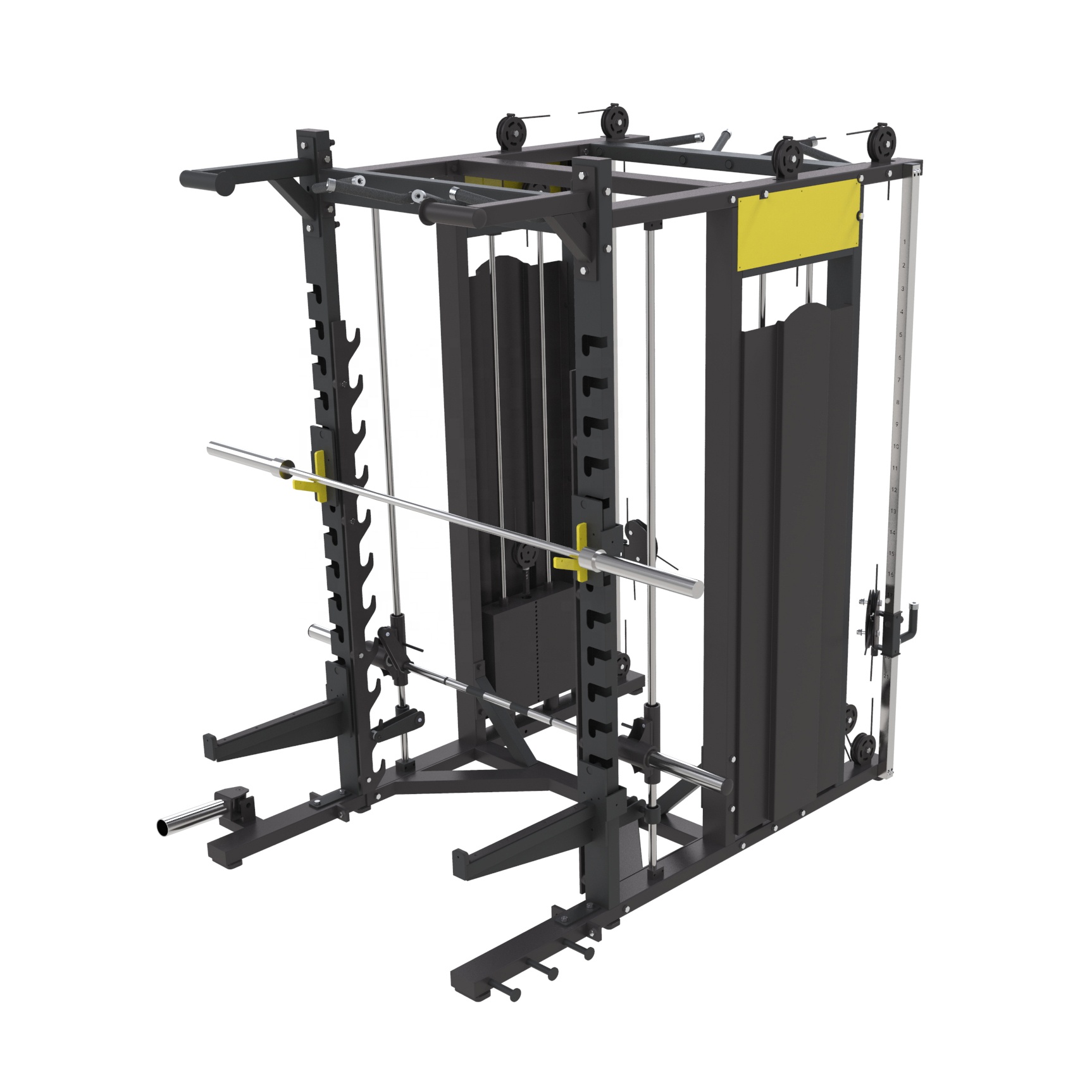 Home Gym With Leg Press - Factory Professional Smith Machine Power Cage