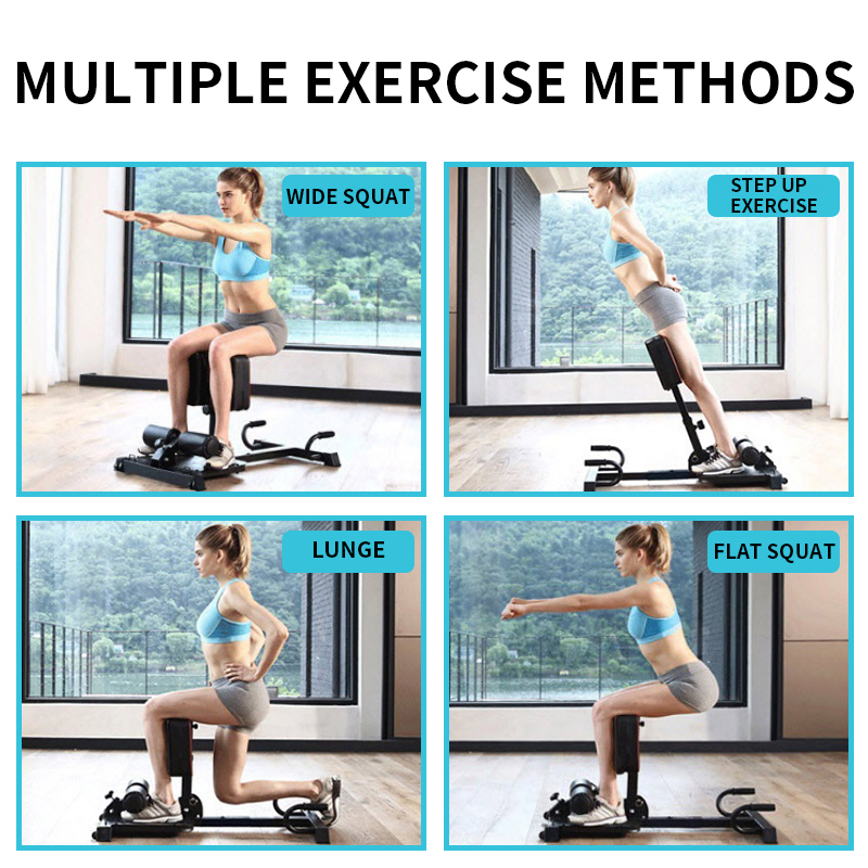 Home Gym Leg Extension - Multifunctional Squatting Frame Indoor Squatting Frame