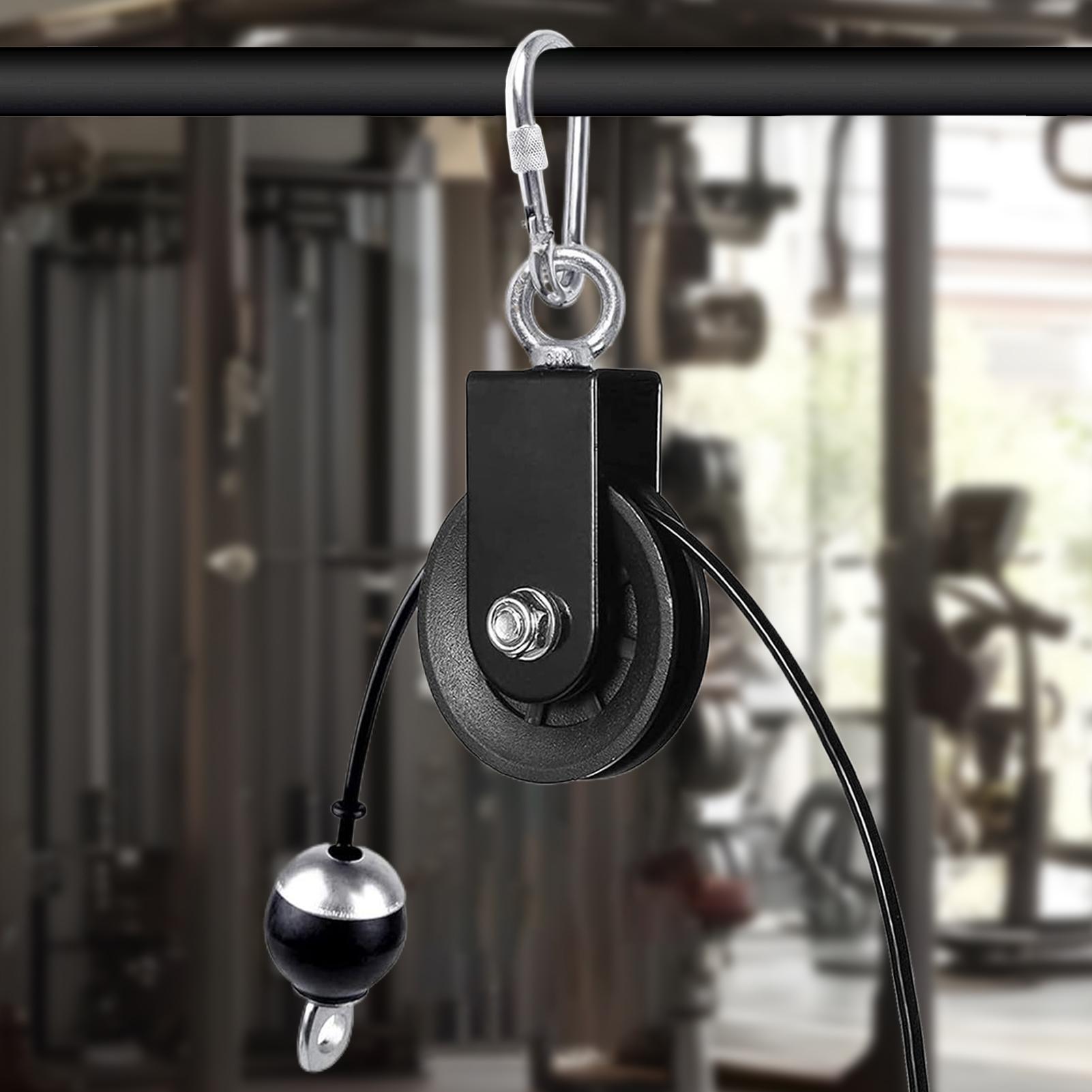 2 Pieces Home Gym Cable Pulley - огляд і ціна Home Gym Equipment Diy