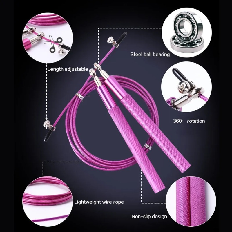 Speed Jump Rope Crossfit Men W - огляд і ціна Jump Rope Bearing
