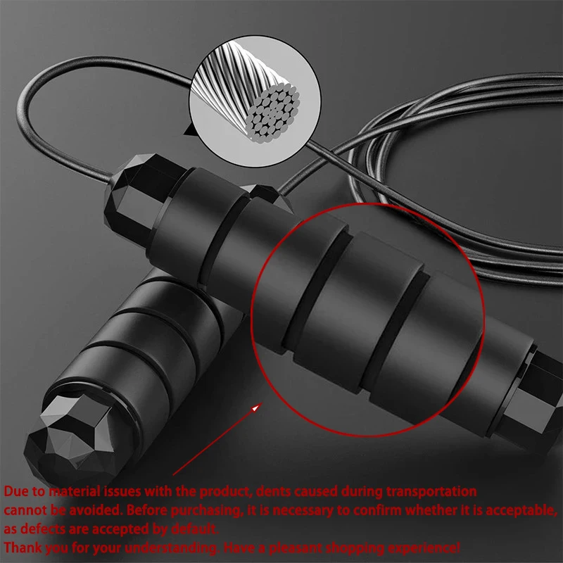 Adjustable Steel Wire Jump Rop - огляд і ціна Jump Rope Bearing