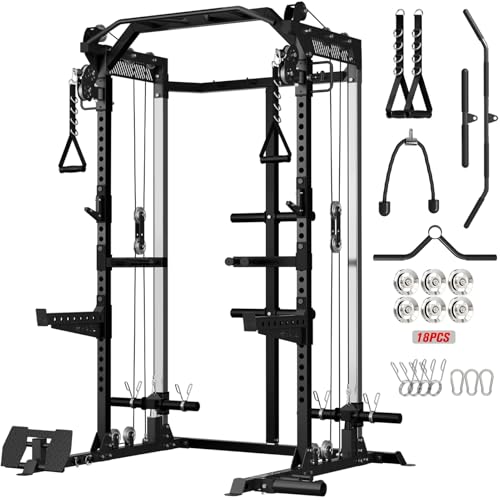 Mikolo HR06 Power Cage with Al - огляд і ціна Home Gym With Leg Press