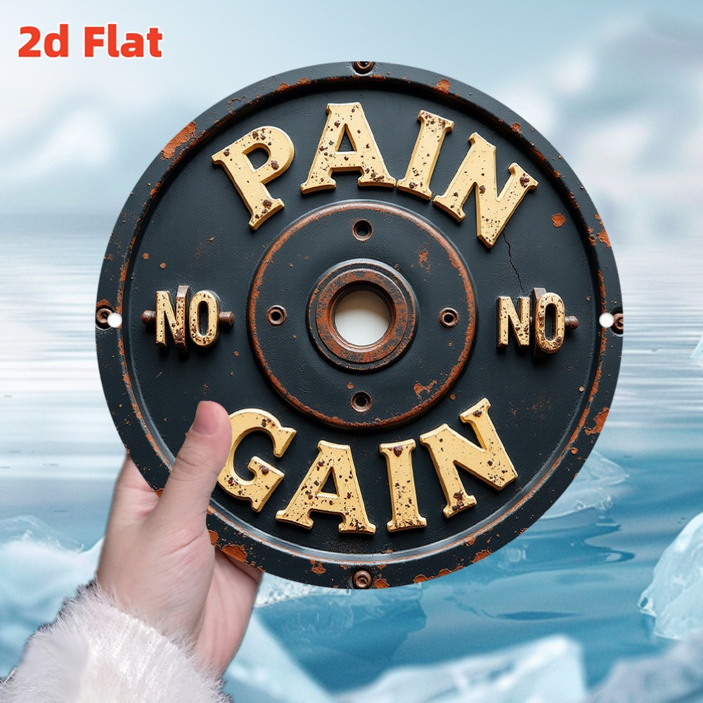 CIFBUY Vintage Weight Plate Al - огляд і ціна Home Gym Interior Design