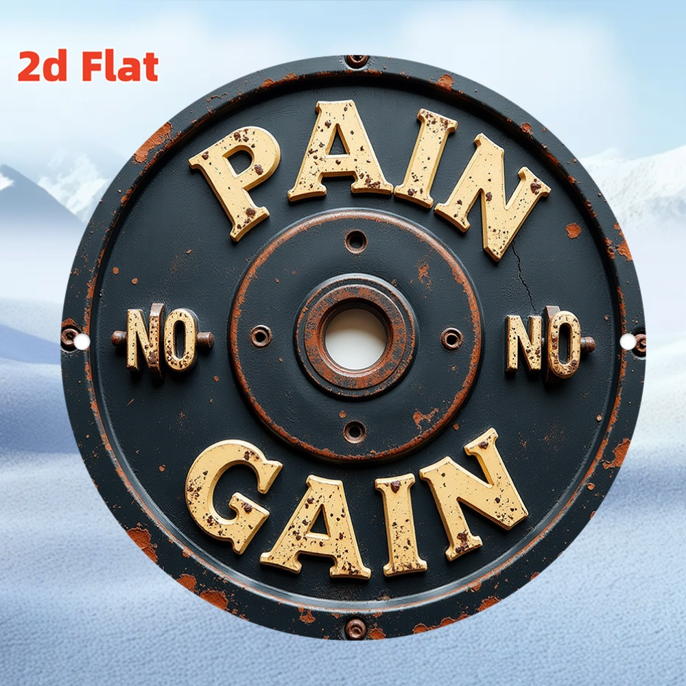 CIFBUY Vintage Weight Plate Al - огляд і ціна Home Gym Interior Design