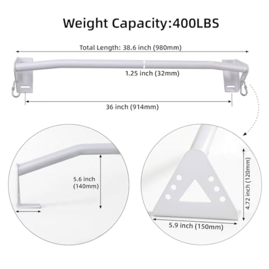 Wall Mounted Pull Up Bar Doorw - огляд і ціна Chin Up Doorframe