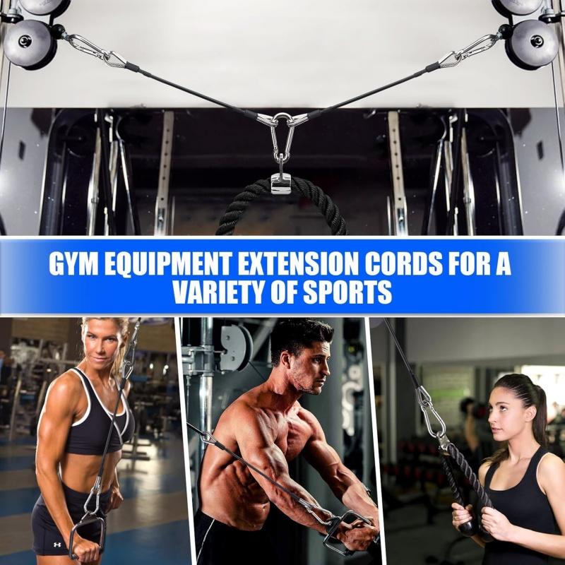 1/2 pcs gym cable extension co - огляд і ціна Home Gym Leg Extension