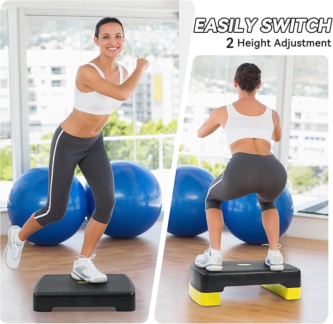 Height Adjustable Aerobic Step - огляд і ціна Leg Home Gym Workout