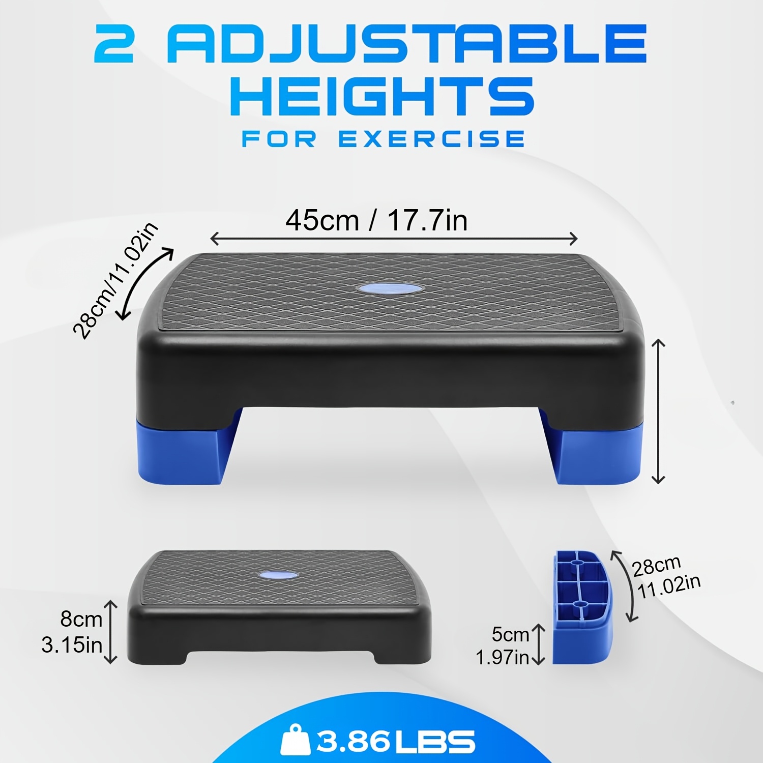 Height Adjustable Aerobic Step - огляд і ціна Leg Home Gym Workout