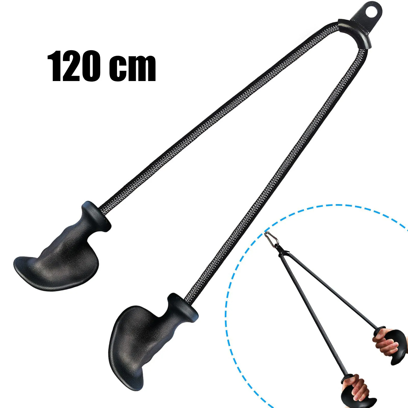 Ergonomic Triceps Rope,Easy to - огляд і ціна Lat Pulldown Cable