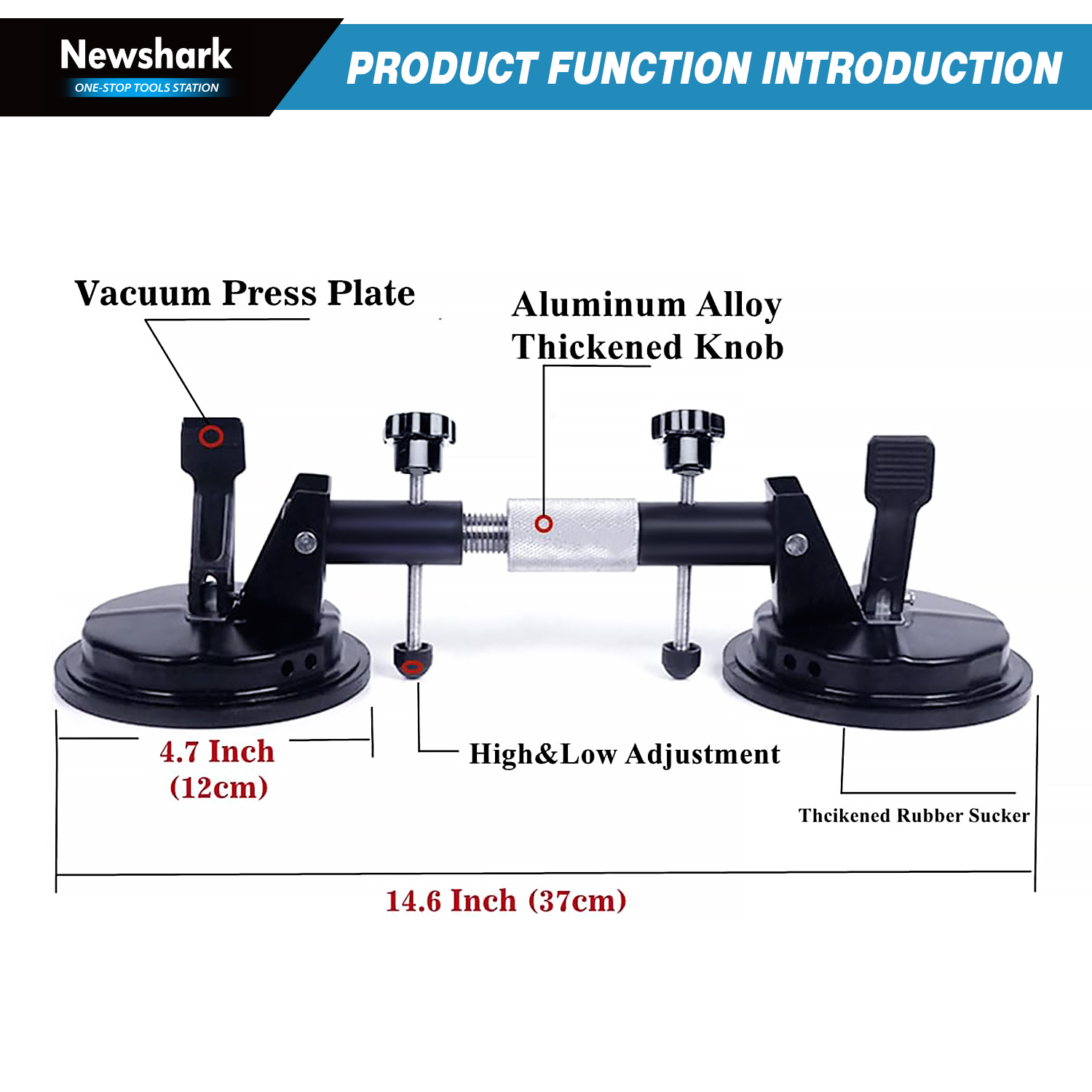 Suction Cups Heavy Duty Alumin - огляд і ціна Pull Up Bar Tower