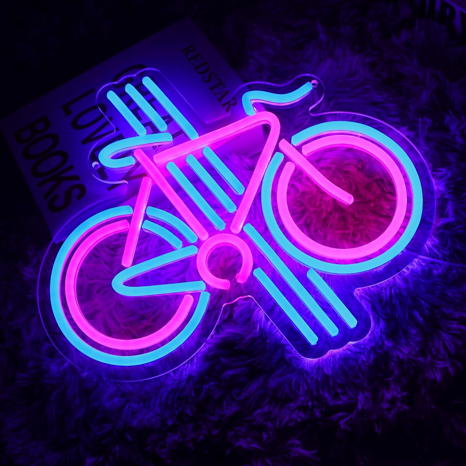 Bike Neon Sign Dimmable Bicycl - огляд і ціна Home Gym Aesthetic