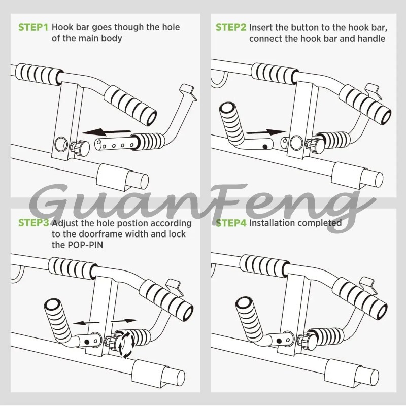 Door Frame No‑Screw Pull‑Up Ch - огляд і ціна Chin Up Doorframe