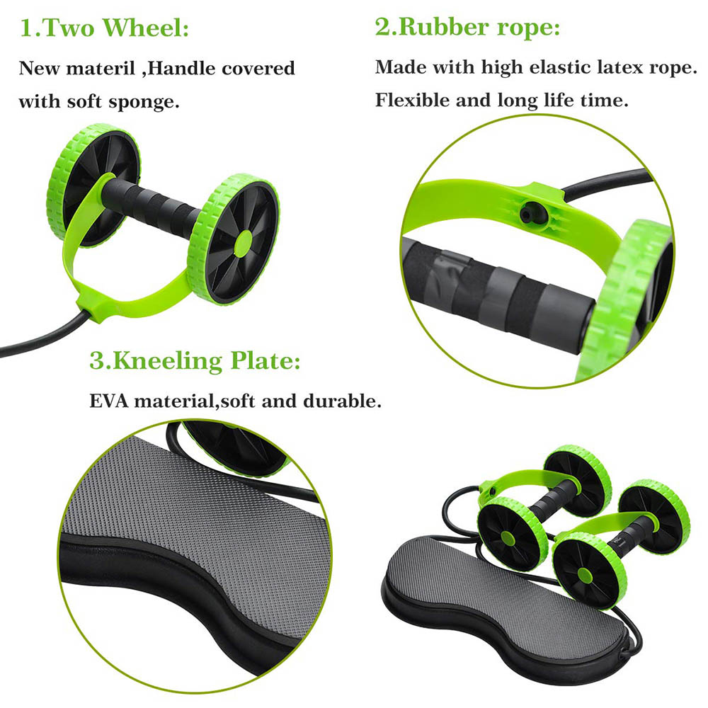 Abdominal Double Wheel Ab Roll - огляд і ціна Home Gym Second