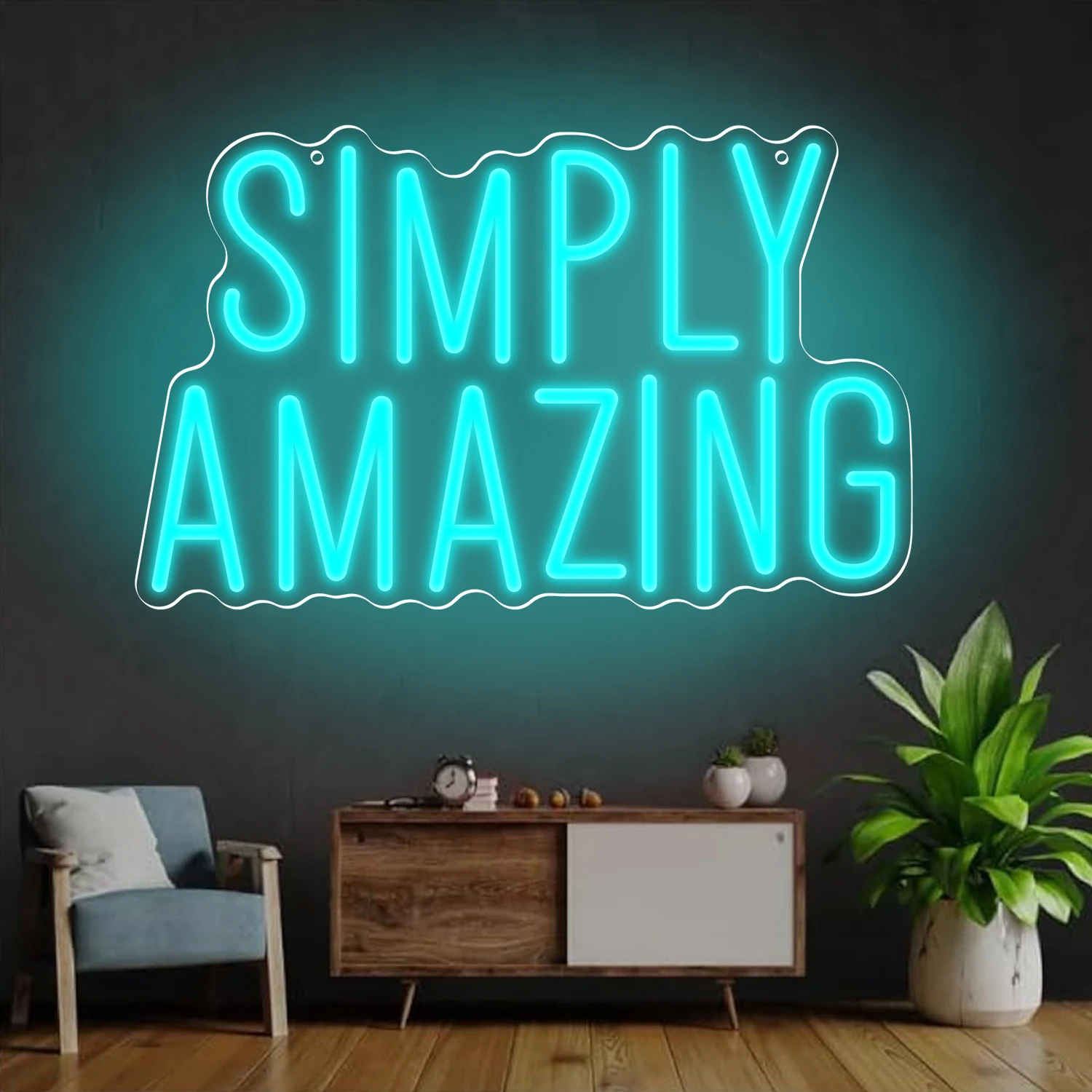 Simply Amazing Neon Sign Motiv - огляд і ціна Home Gym Aesthetic