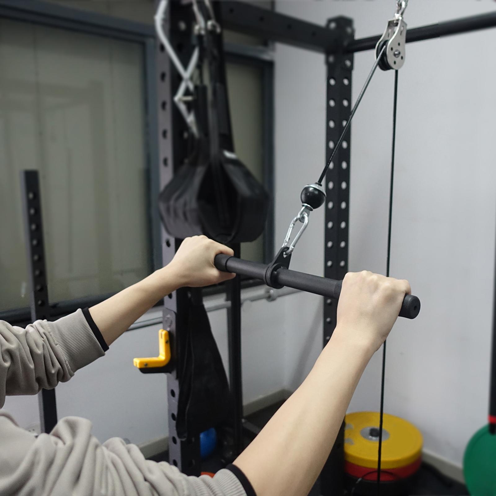 Revolving Straight Bar LAT Hig - огляд і ціна Lat Pulldown Cable