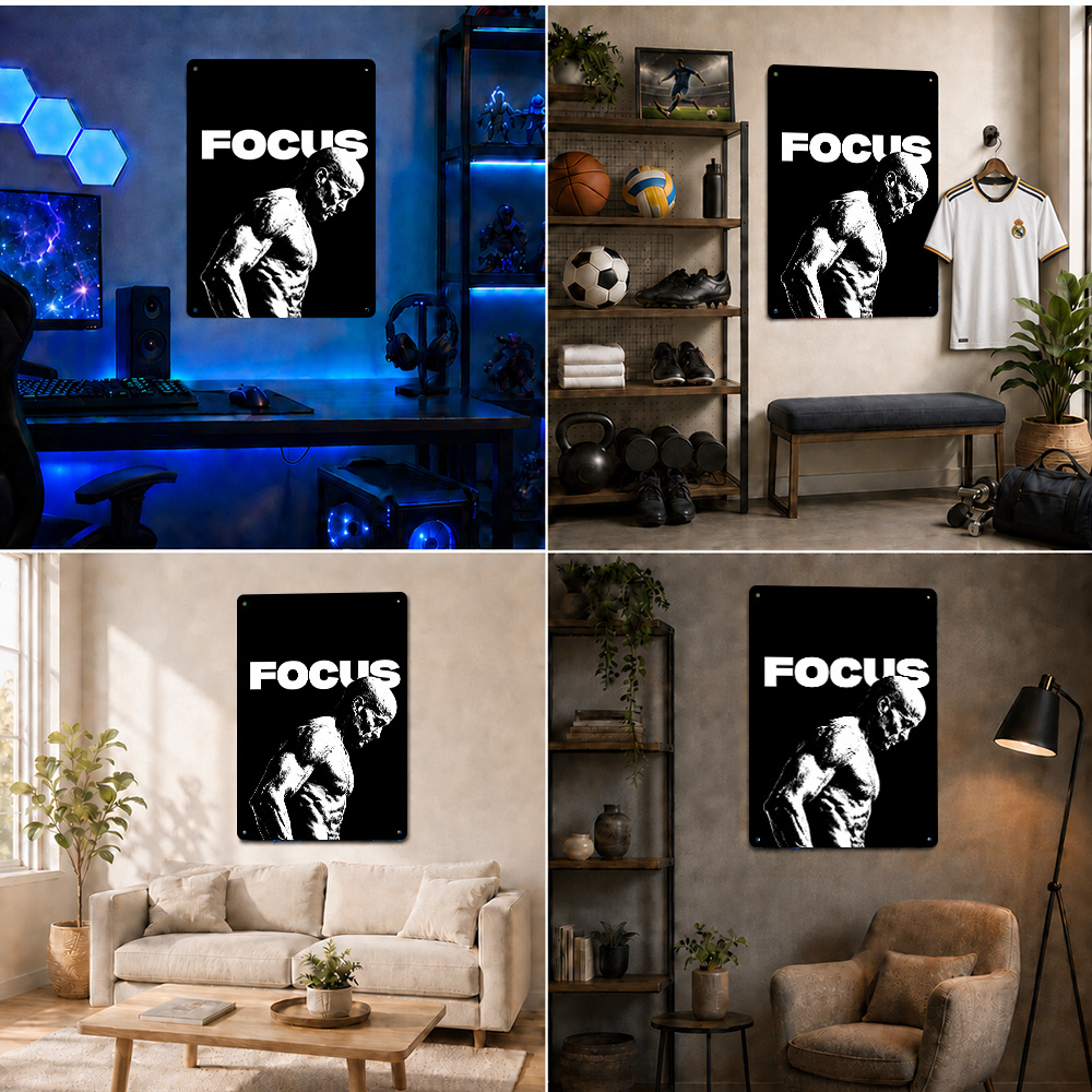 Bodybuilder Focus Quote Printe - огляд і ціна Home Gym Custom