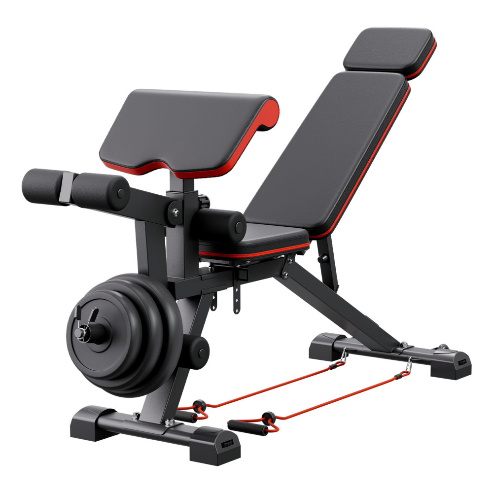 Adjustable Weight Bench with 8 - огляд і ціна Home Gym Leg Extension