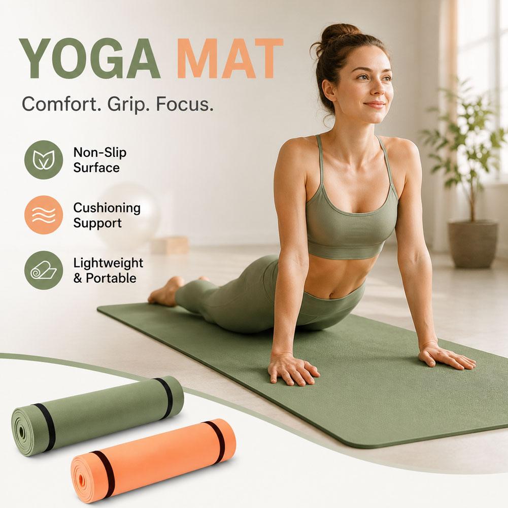 Thick Yoga Mat Anti-skid Sport - огляд і ціна Gymnastics Mat Thick