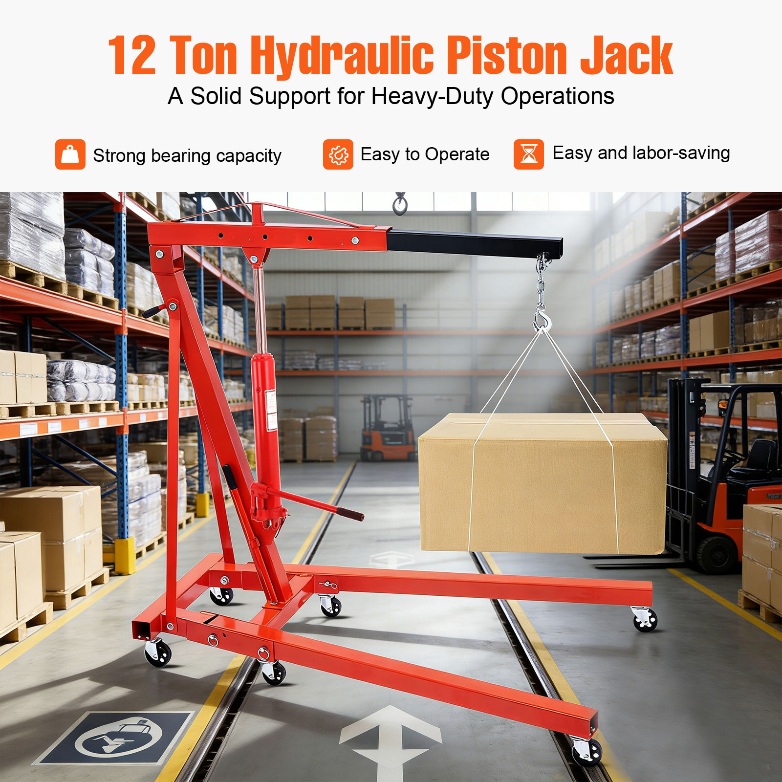 12T Engine Hydraulic Jack Lift - огляд і ціна Pull Up Bar Tower