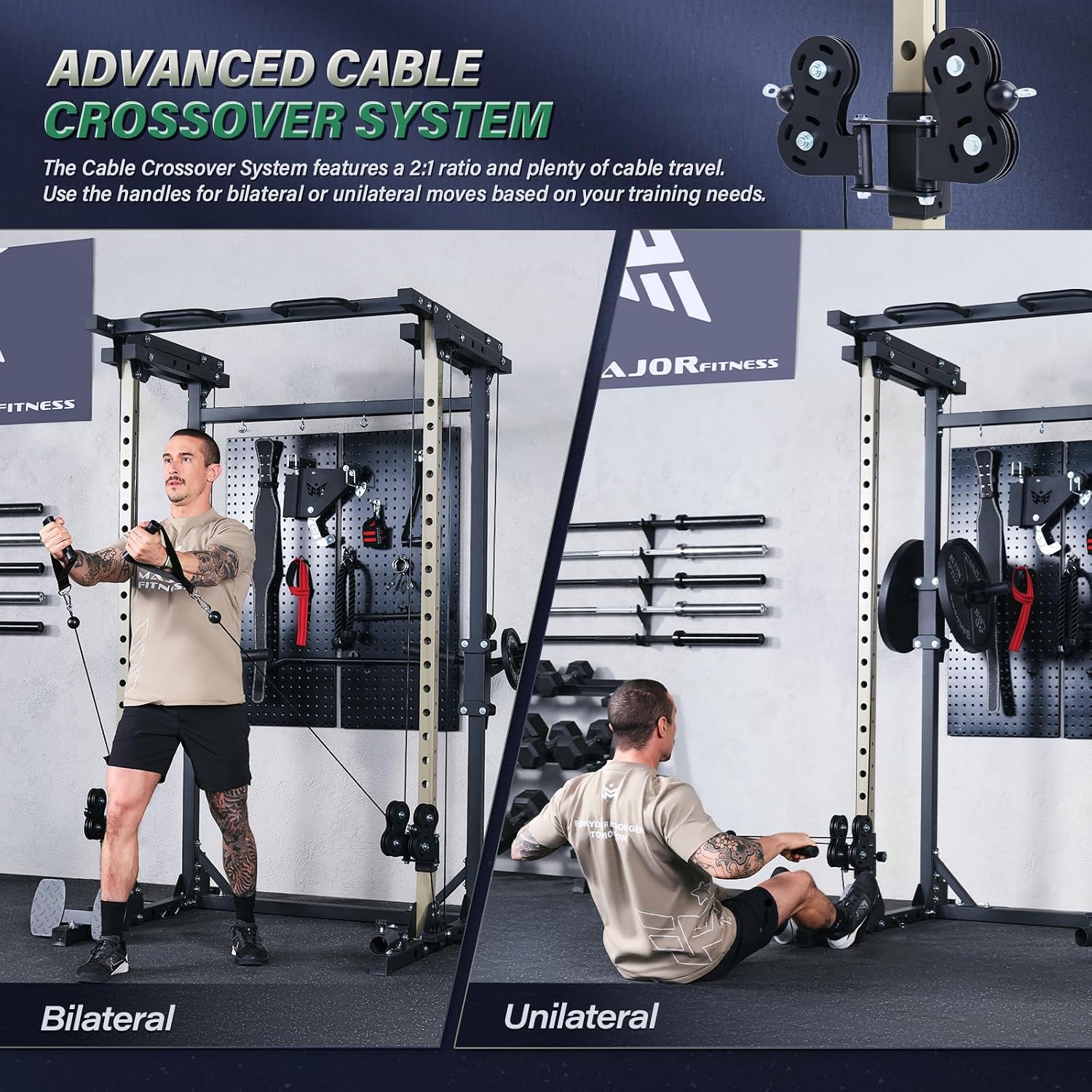 Drone3 Power Rack, 2500lbs Mul - огляд і ціна Home Gym Custom