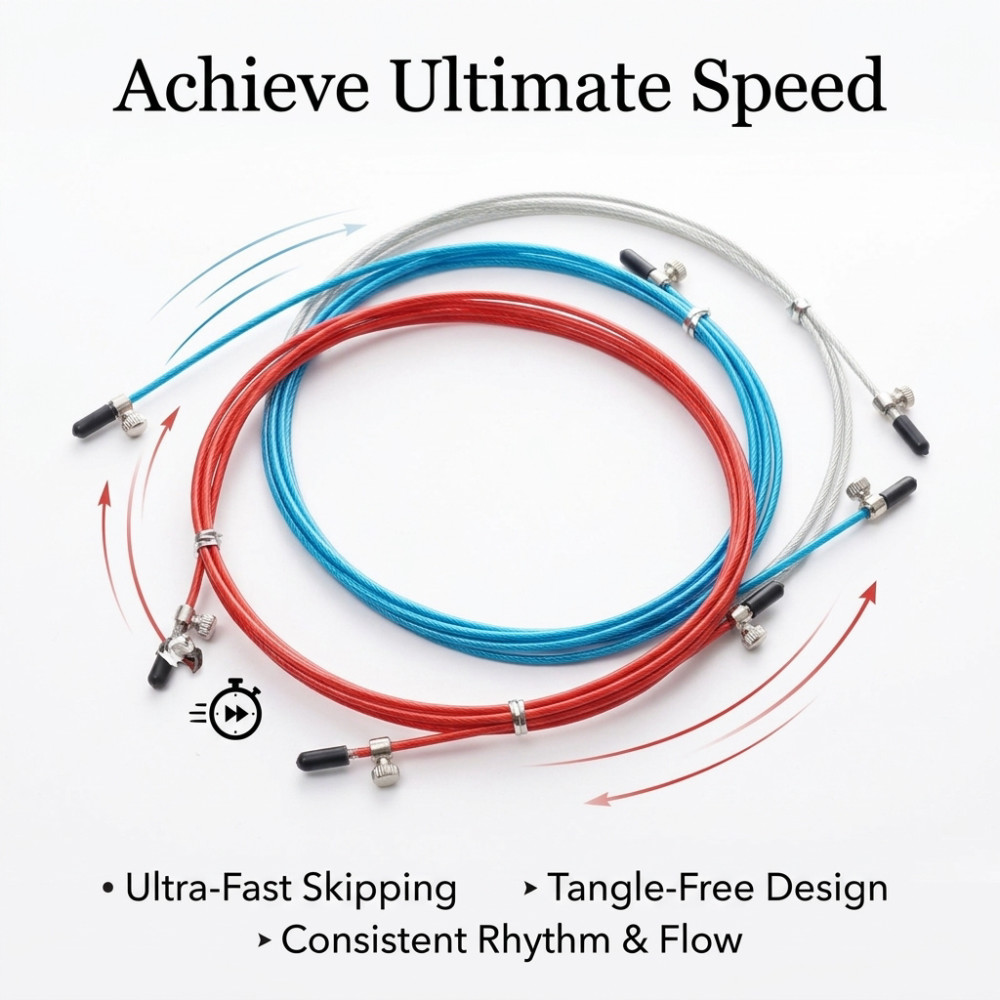Steel Cable for Jumping Ropes  - огляд і ціна Speed Parachute Sprint