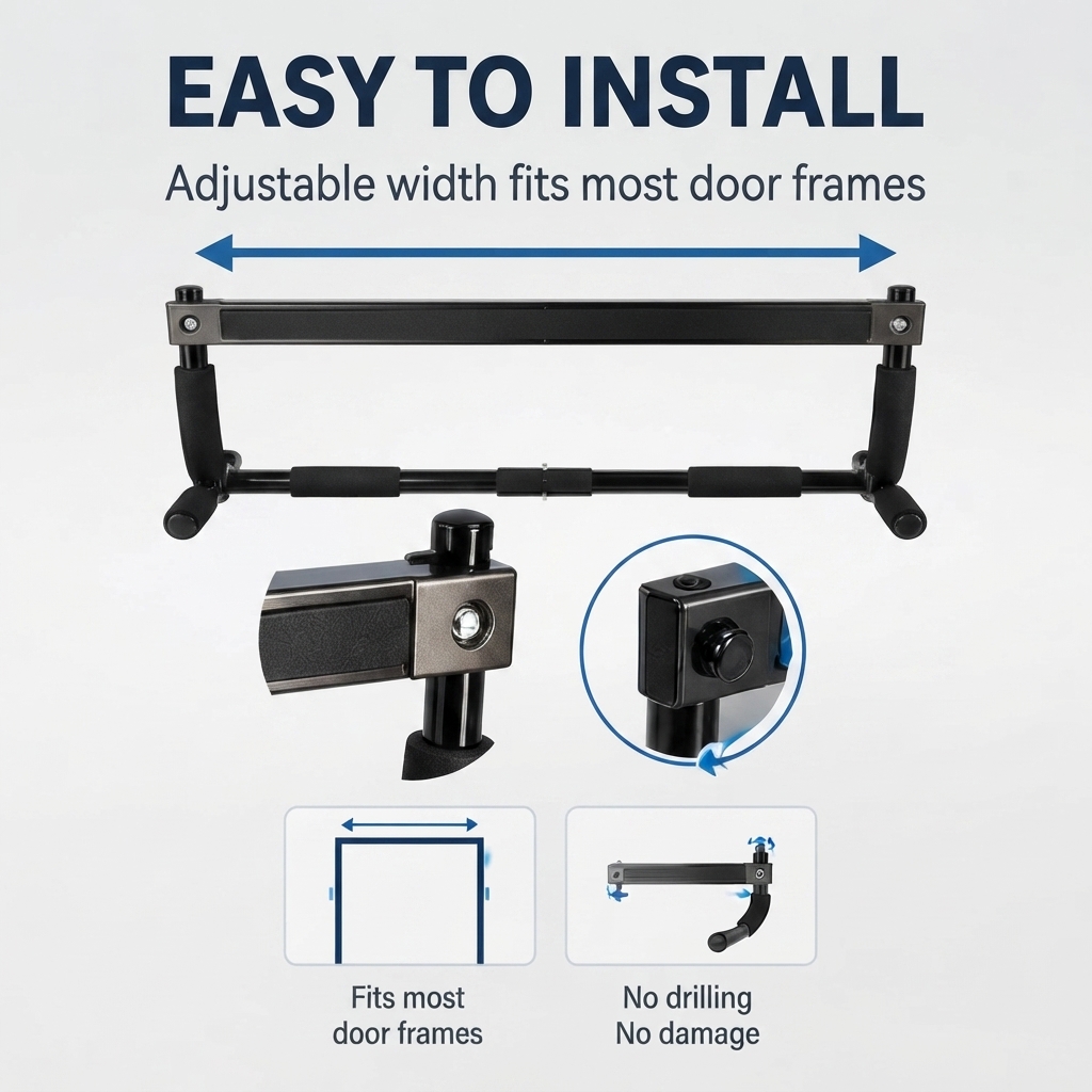 Multifunctional Doorway Pull U - огляд і ціна Chin Up Doorframe