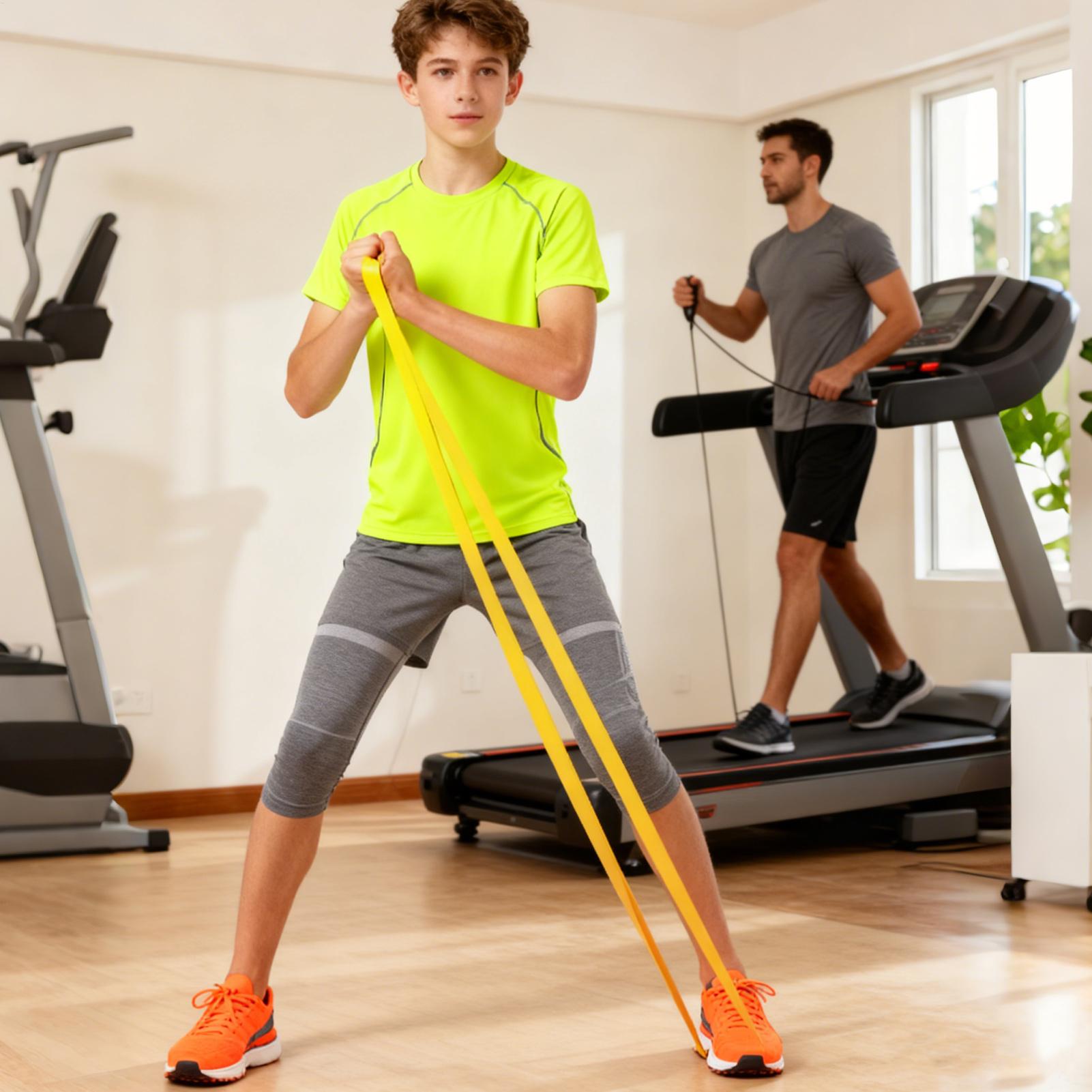 Workout Resistance Bands Elast - огляд і ціна Leg Home Gym Workout